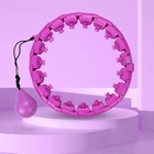 Equipment Fitness Home Gym Equipment 24 Sections Massage Fitness Detachable Adjustable Loss Weight Thin Waist Hula Ring