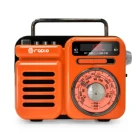 Mp3 Crank Hand Radio ODM 2000mAh Dynamo Flashlight Radio Hand Crank TF Card Radio With Mp3 Speaker