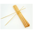 Stick Flat New Type BBQ Skewer Stick Wooden Handle Flat Bbq Skewers
