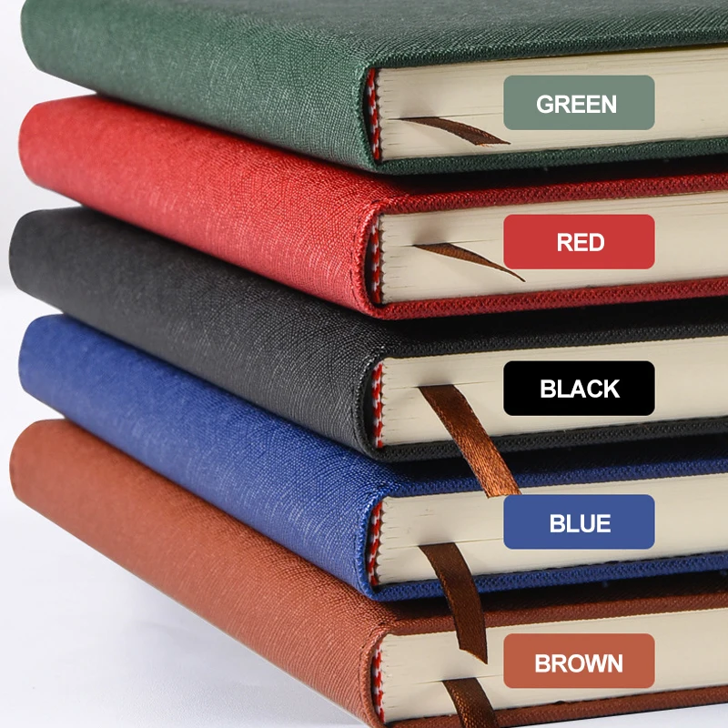 Business Logo Stationery Customised Luxury Pu Leather Notebook and Pen Gift Set