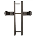 Door Handle Manufacturers Supply Customizable Lever Security Gray Brush Finished Door Locks Handle