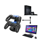 Game Console Dual Charger Station Dock Stand For PS4 USB Charging PS4 Pro/PS4 Slim Controller Charger
