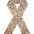 Long Silk Scarf Custom Satin Women Small Long Strips Tied Hair Ribbon Narrow Silk Scarf