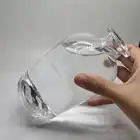 Bottle Clear Round Shape Glass Bottle 250ml 375ml 500ml Whisky Wine Bottle Factory Supplier Sales