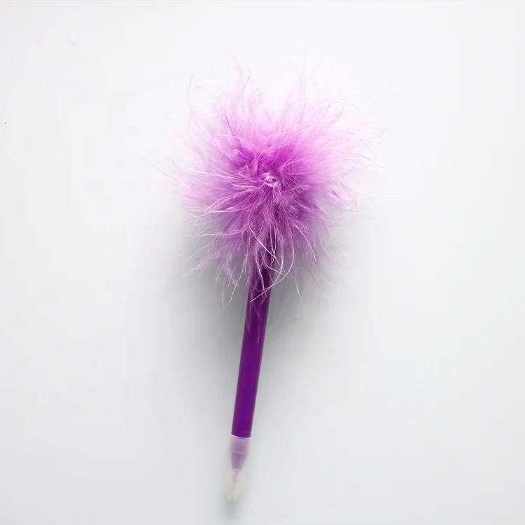 feather ball ballpoint pen