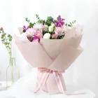 Wraps Paper Wrap 20sheets/Bag 60*60cm Classic Waterproof Flower Wrapping Paper Floral Wraps Packaging