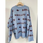 Wool Cashmere Sweater Factory Wholesale Wool Turtleneck Embroidery Vintage Casual Cashmere Ruffle Mohair Loose Sweater