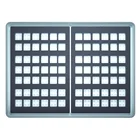 Anti-glaring 130lm/w LED Industrial Lamp 60w 100w 120w 150w 200w 300w Square Highbay Light With CE CB