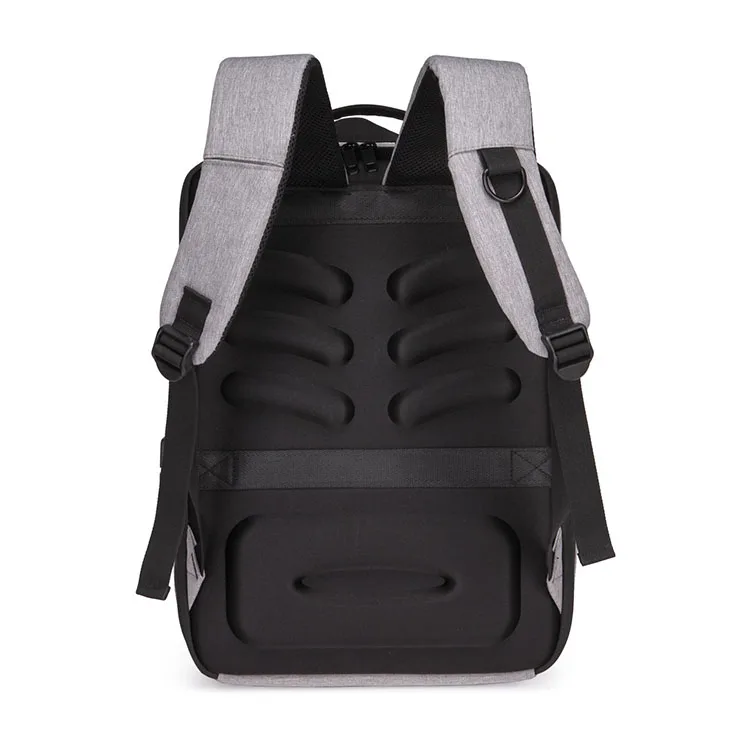 Smart anti-theft water proof men's business laptop anti theft men's backpack leather with usb charging port Smart anti-theft water proof men's business laptop anti theft men's backpack leather with usb charging port