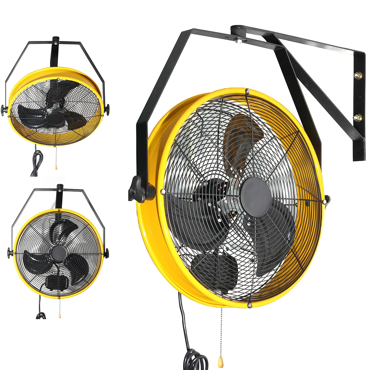 Wall Fan, Electric, Metal - detail 6