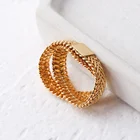 Ring Snake Hot Selling Women Fashion Double-deck Ring Of Snake Bone Chain