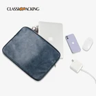Slim Computer Case Slim Leather Laptop Bag Laptop Computer Sleeves Vertical Case Laptop Bags With Small Bag