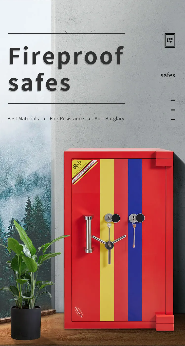 CEQSAFE Best Fireproof Waterproof Mechanical Fireproof Safe Deposit Box factory