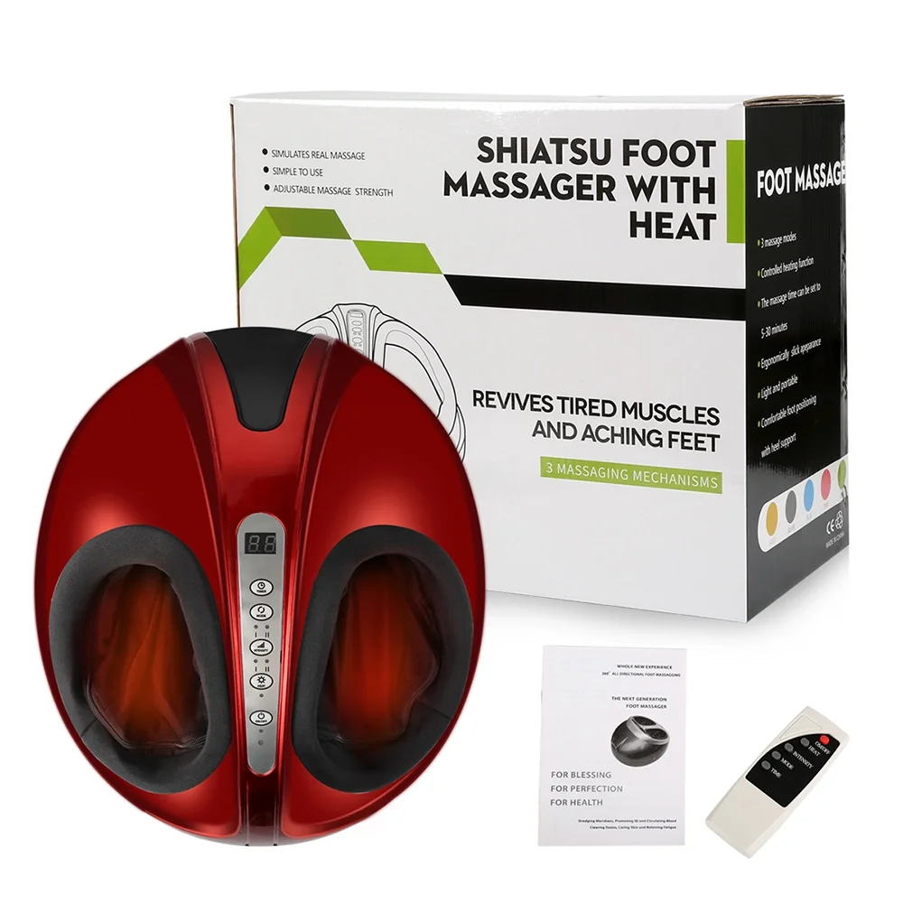 2022 Newest Circulation Vibrating Foot Massager Shiatsu For Pain Relief