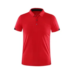 High Quality 100% Polyester 8 Colors Custom Printing Embroidery Oem Logo Blank Plus Size Men Polo T Shirt