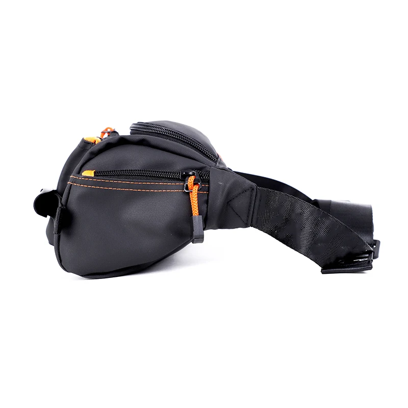 Unisex High Quality Polyester Oxford Sports Belt Bag Fashionable Sports Waist Bag for Camping and Sports Activities manufacture