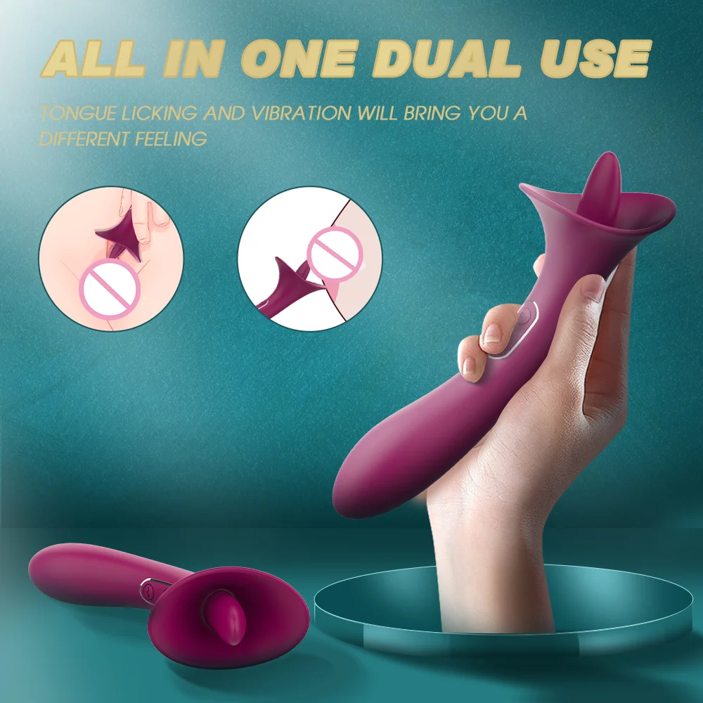 Soft Silicone Tongue Licking Vibrator Rechargeable Female Nipple Licking Clitoral Stimulation Hb7bbf070310d421a9ccb0a775e5bea389