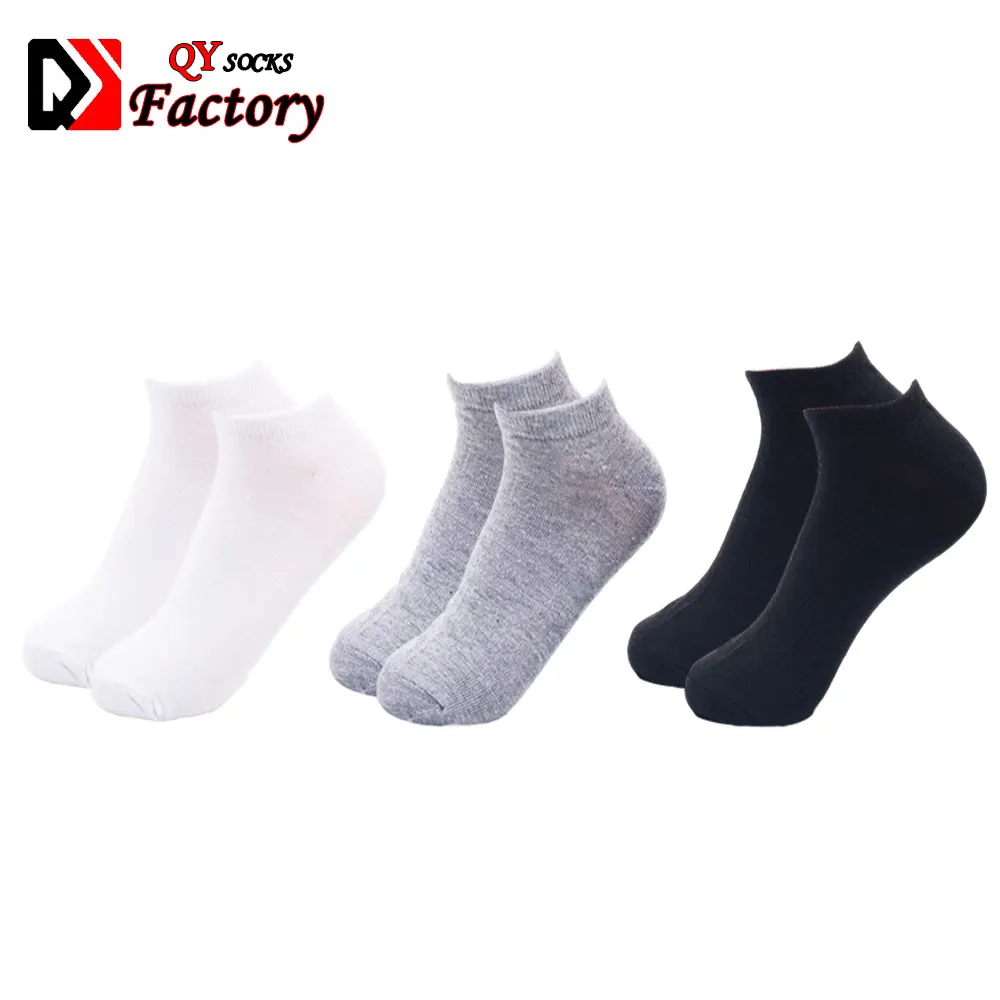 Mens Summer Cotton Rich Ankle Sports Socks Womens Trainer Thick Low Cut Socks 