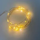 String Hesheng CR2032 Button Battery Operated Mini Micro Led String Lights Copper Wire Starry Fairy Light CR2032