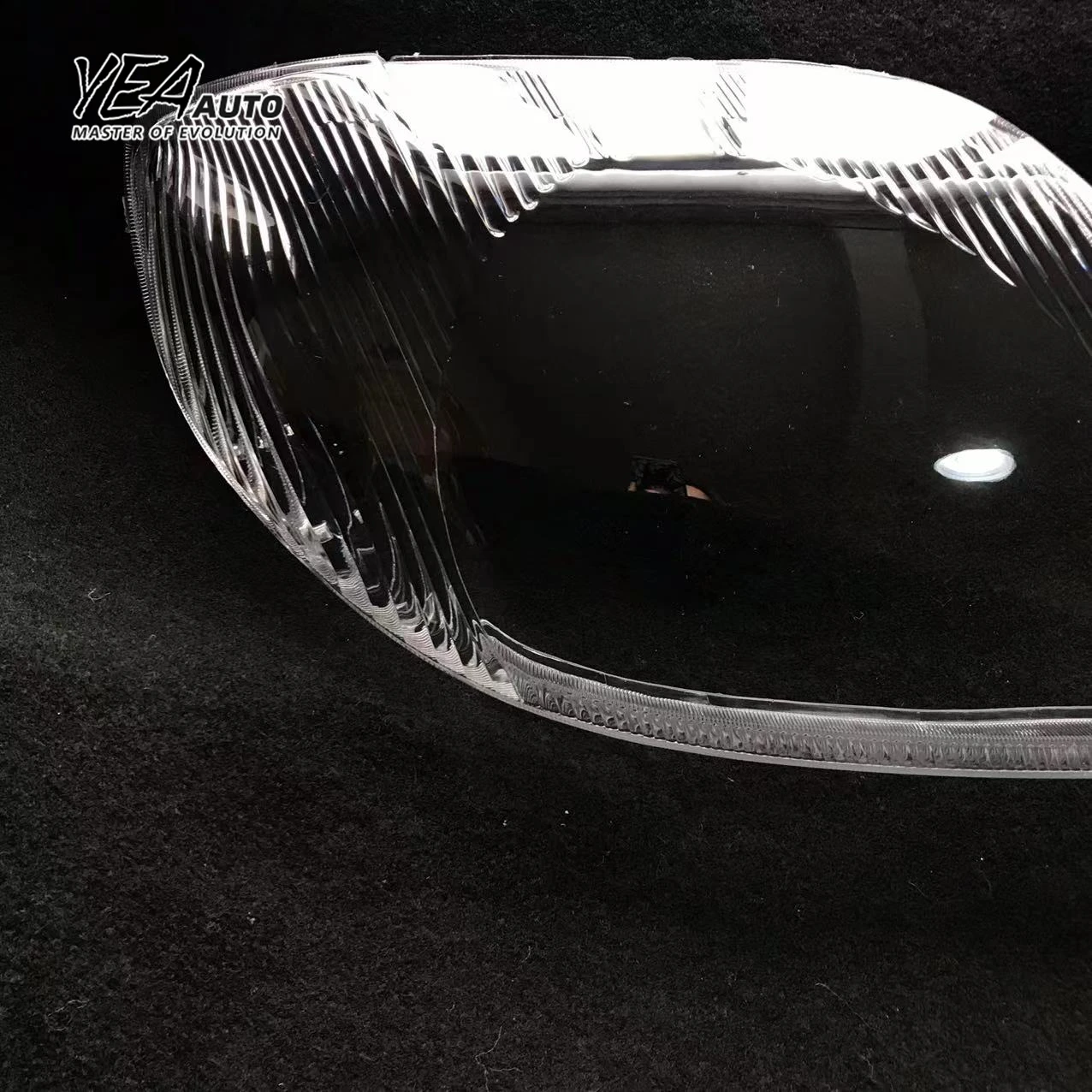 product yea auto car headlight cover headlight glass us version for toyota corolla lens cover 2003 pc lampshade clear shell-7