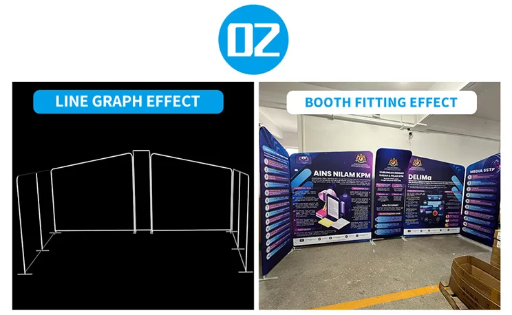 Customized Pillow Case Backdrop Stand for Trade Show Exhibition Expo Events Hb7c16bc77d3e439a88a881ced9fa5ec2K