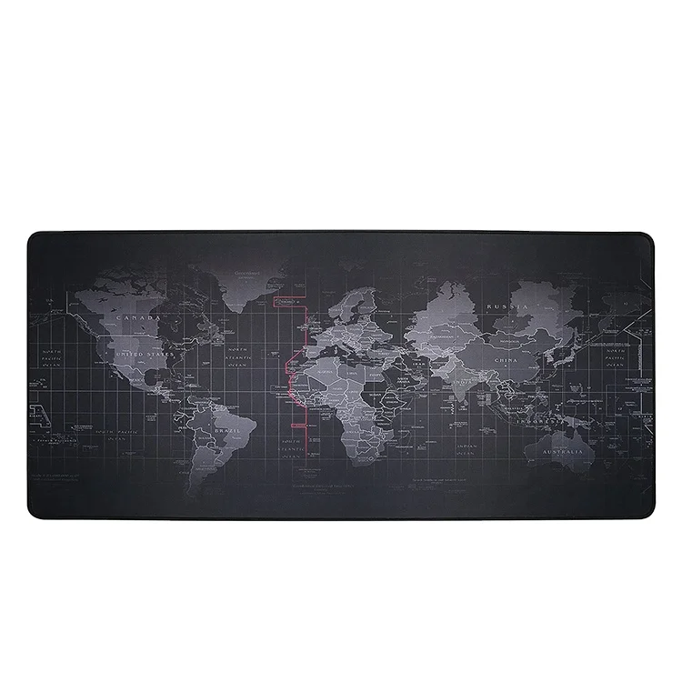 What Does Pc Stand For On A Map World Map Extended Gaming Black Mouse Pad Large Size 900X400Mm Office Desk  Pad Mat With Stitched Edges For Pc Laptop Computer - Buy Black Mouse  Pad,Extended Gaming Mouse Pad,World Map Extended Gaming