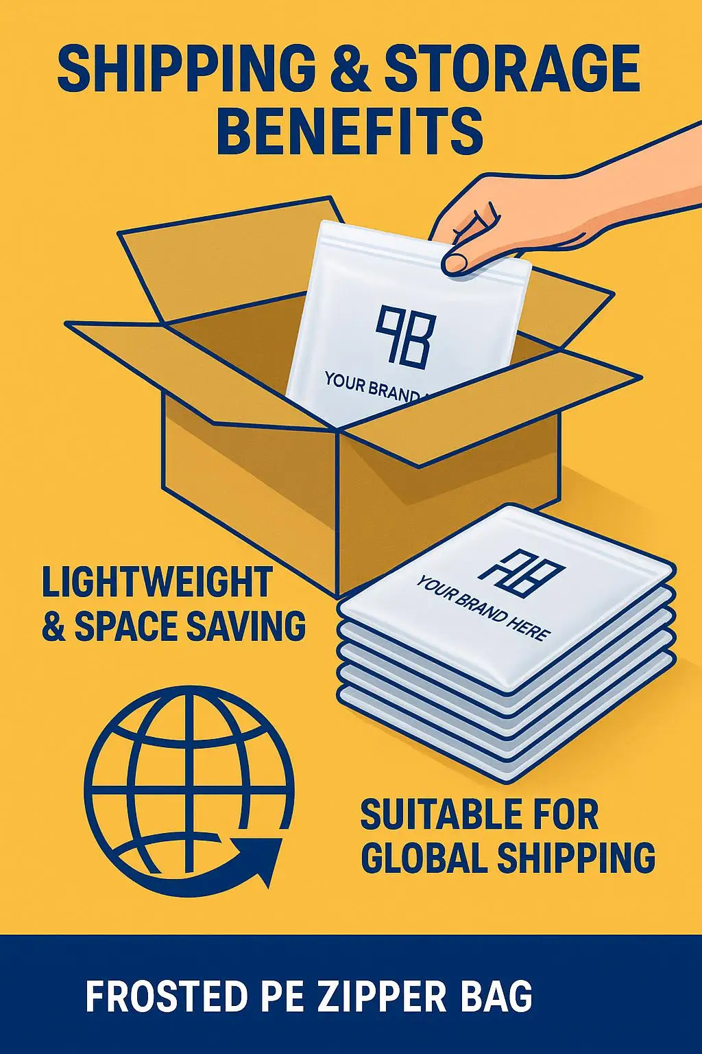 Custom Printed PVC Frosted Slider Pouch Reusable Gravure Printing for Clothing and Travel Packaging - detail 9