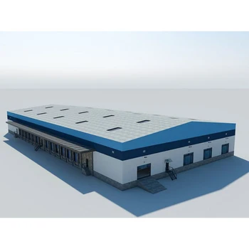 Structural Steel Plant Factory Building Shed Design Fabrication Layout Low Cost Prefab Steel Structure Workshop