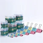 Clip High Quality Metal Office Supply Color Black Less Effort File Clip For School
