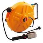 Retractable Electric Lamp Cable Reel With Cable--- Car Repairing Or Car Washing Shop Use
