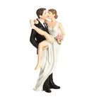 Resin Wedding Resinresin Decorative Resin Threshold Dancing Wedding Cake Toppers Bride And Groom