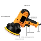 Polisher Low Price 600w Dual Action Car Polisher Pulidora For Polishing Surface