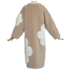 Coat Collar Wholesale Fur Coat Vendor For Women Coat Without Collar Faux Long Fur Coat Outwear