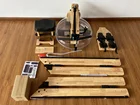 Body Strong Indoor Gym Fitness Equipment Water Rower Foldable Rowing Machine With Monitor