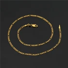 Jewelry Hot Sale Mens 18k Gold-plated Necklace Trendy Jewelry 2021 Jewelry Supplier