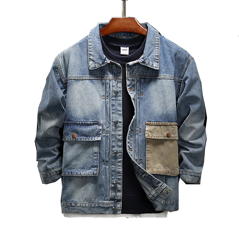 2022 Wholesale Blue Denim Jacket 