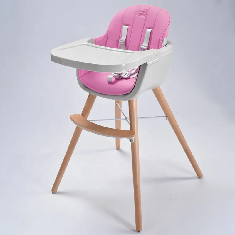 european wooden high chair