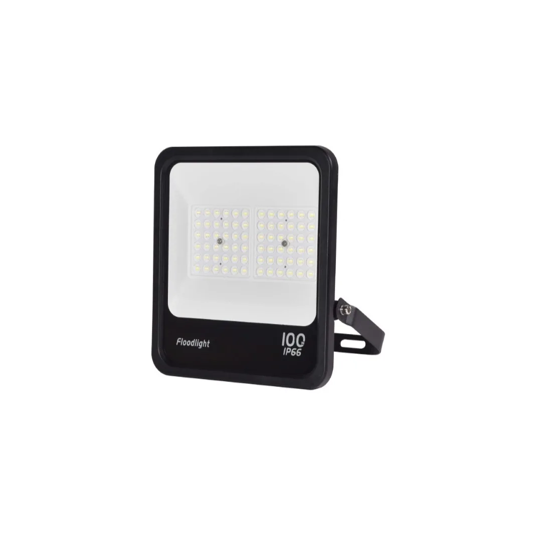 Factory's new Ip66 waterproof large outdoor parking lot light 11000lm outdoor light 100w Led floodlight 6500k floodlight