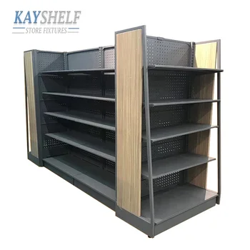 Convenience Store Mini Shop Retail Gondola Shelving Racks Supermarket