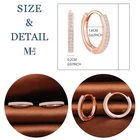 Gold Earrings Simple Huggie Gold Plated Hoop Earrings Women Cubic Zirconia Sterling Silver 925
