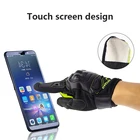 2022 Brand New Men Motorbike ATV Racing Touch Screen Full Finger Gloves For Cycling BMX MTB MX Climbing