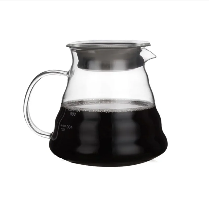 600ml Glass Coffee Sharing Pot Classic 