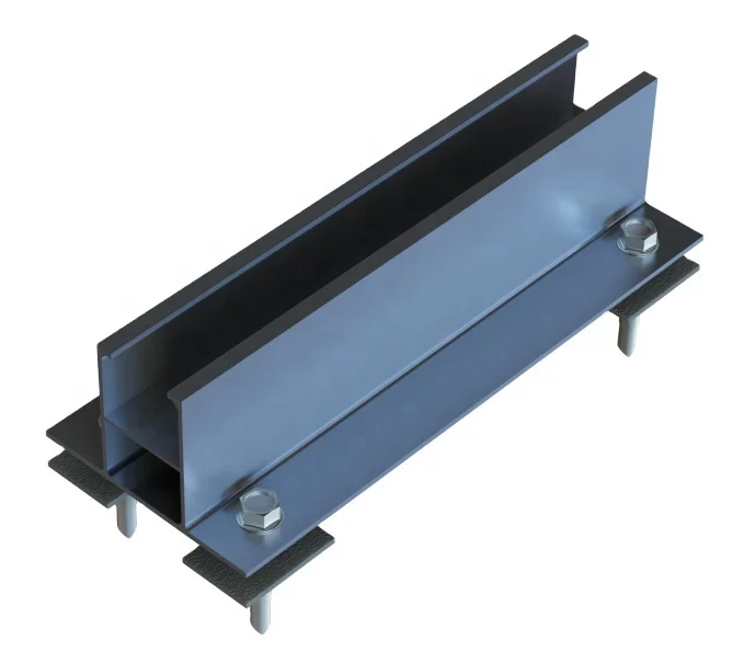 product mini rail solar mounting bracket fast installation for metal roof epdm rubber solar panel mounting-7