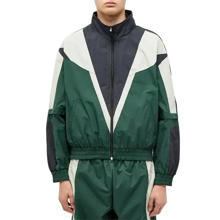 Unisex High Quality Nylon Zipper Tracksuit Set Custom Summer Clothing for Men and Women-Manufactured Spring Collection manufacture