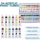 Artist Painting Art Set Creations Acrylic Paint Set - 54 Piece Professional Artist Painting Supplies Kit Art Painting