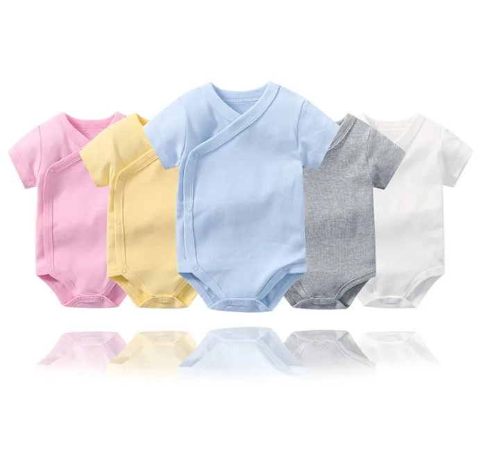 manufacturer 2022 kimono baby onesie OEM baby onesie 100% cotton plain 100% organic cotton baby bodysuits