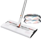 Cleaning Mop Mop Mop 360 Household 360 Easy Cleaning Mop Disposable Non-woven Fabric Dust Cleaning Floor Flat Mop