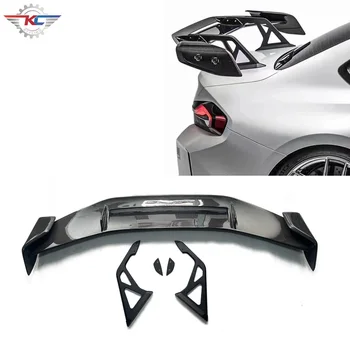 AD-R3Style Carbon Fiber Rear Spoiler High Wing Swan Neck Spoiler For BMW G82 G83 M4 Rear Wing Tail Car Accessories