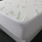 Fabrica De China Suave Impermeable Tejido Bambu Jacquard Tela Para Colchon