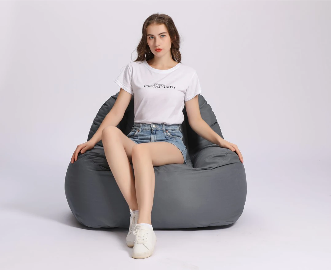 compressed foam bean bag